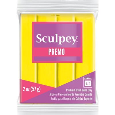 Sculpey PREMO Zinc Yellow Hue zinková žlutá - 5 ks - 5 ks Sculpey PREMO Zinc Yellow Hue zinková žlutá - 5 ks - 5 ks