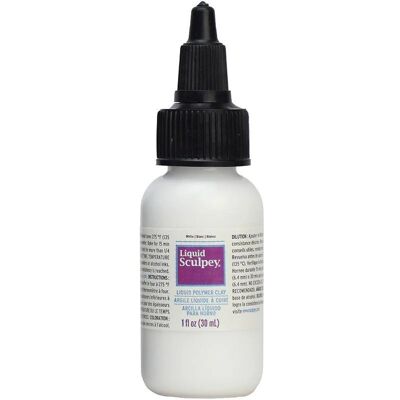 Sculpey tekutá polymerová hmota 30ml White bílá - 5 ks - 5 ks Sculpey tekutá polymerová hmota 30ml White bílá - 5 ks - 5 ks