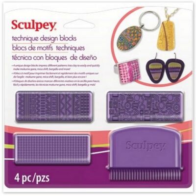Sculpey sada texturovací bloků - 1 sada Sculpey sada texturovací bloků - 1 sada