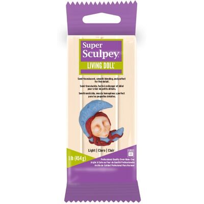 Sculpey Super 454 g Living Doll světlá - 3 ks Sculpey Super 454 g Living Doll světlá - 3 ks