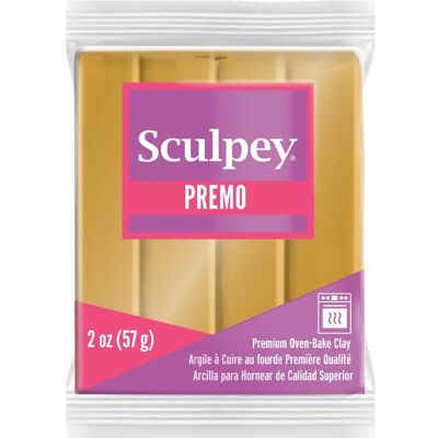 Sculpey PREMO 18K Gold zlatá barva - 5 ks - 5 ks Sculpey PREMO 18K Gold zlatá barva - 5 ks - 5 ks