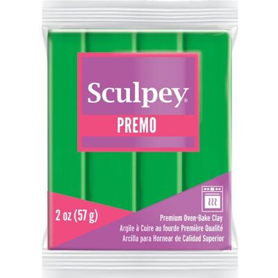 Sculpey PREMO Green zelená - 5 ks - 5 ks Sculpey PREMO Green zelená - 5 ks - 5 ks