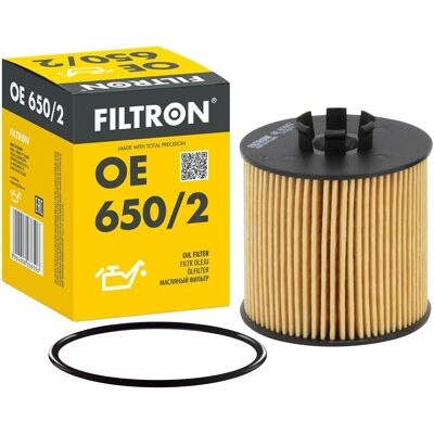 Filtron Olejový filtr OE 650/2 - Filtr oleje pro VW, Audi, Seat, Škoda Filtron Olejový filtr OE 650/2 - Filtr oleje pro VW, Audi, Seat, Škoda