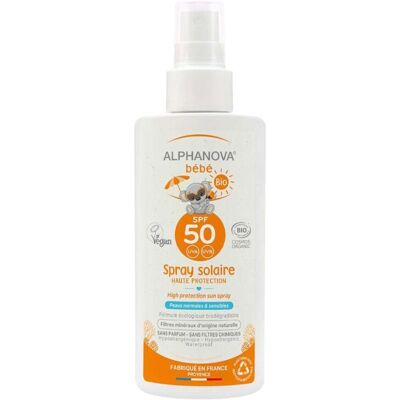 Alphanova Opalovací krém pro miminka SPF 50 125 ml BIO Alphanova Opalovací krém pro miminka SPF 50 125 ml BIO