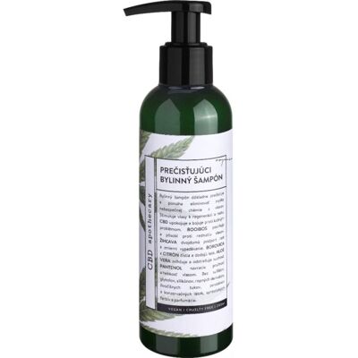 Pročišťující a stimulační bylinný šampon Soaphoria 200 ml Pročišťující a stimulační bylinný šampon Soaphoria 200 ml