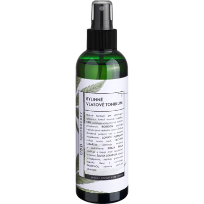 Soaphoria Stabilizační bylinné vlasové tonikum CBD 200 ml Soaphoria Stabilizační bylinné vlasové tonikum CBD 200 ml