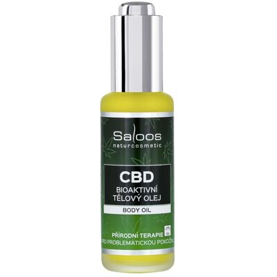 Saloos CBD Bioaktivní tělový olej 50 ml Saloos CBD Bioaktivní tělový olej 50 ml