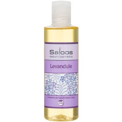 Saloos Levandulový Odličovací Olej - Čisticí Olej na Obličej 200ml Saloos Levandulový Odličovací Olej - Čisticí Olej na Obličej 200ml