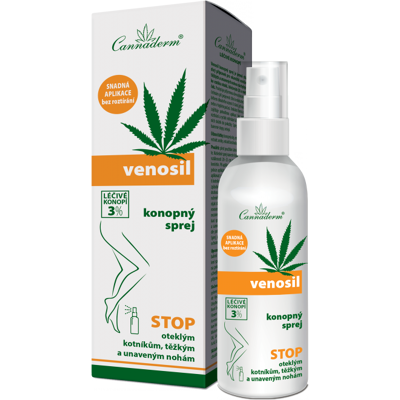 Cannaderm Venosil Cannabis Spray - Sprej na nohy Cannaderm Venosil Cannabis Spray - Sprej na nohy