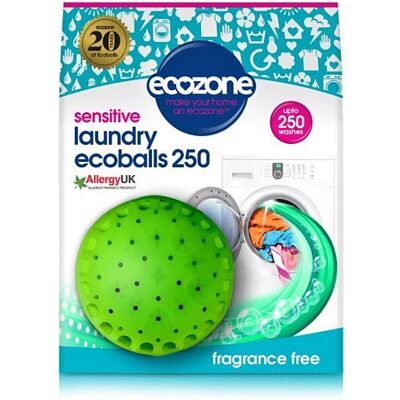 Ecoballs Ecozone 250 Praní - Bez vůně Ecoballs Ecozone 250 Praní - Bez vůně