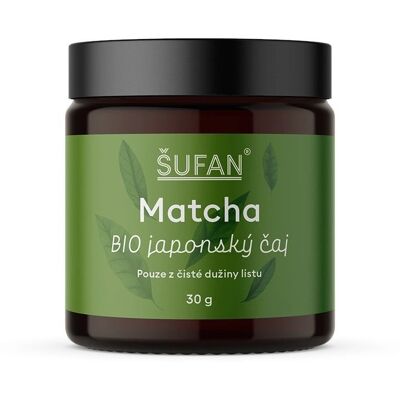 Šufan BIO Japonský čaj Matcha 30 g Šufan BIO Japonský čaj Matcha 30 g