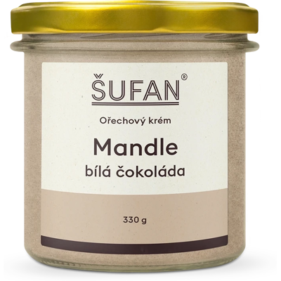 Šufan Bílé mandle - Mléčná čokoláda - Občerstvení Šufan Bílé mandle - Mléčná čokoláda - Občerstvení