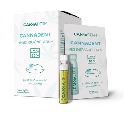 Cannaderm Cannadent sérum na afty a opary 10x1,5 ml Cannaderm Cannadent sérum na afty a opary 10x1,5 ml