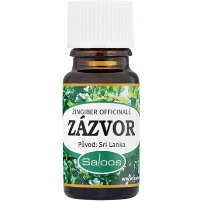 Saloos Zázvor - esenciální olej 10ml Saloos Zázvor - esenciální olej 10ml