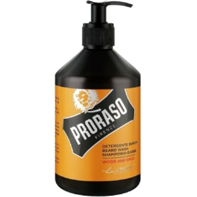 Proraso Beard Wash Wood and Spice - šampon na bradu s vůní cedru a koření 500 ml Proraso Beard Wash Wood and Spice - šampon na bradu s vůní cedru a koření 500 ml