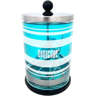 DISICIDE GLASS JAR - nádoba na dezinfekci nástrojů Medium - 800 ml DISICIDE GLASS JAR - nádoba na dezinfekci nástrojů Medium - 800 ml