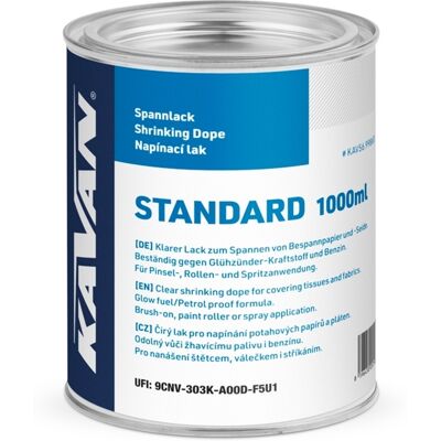 KAVAN napínací lak Standard 1000ml KAVAN napínací lak Standard 1000ml