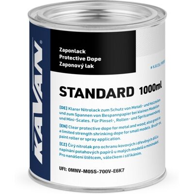 KAVAN zaponový lak Standard 1000ml KAVAN zaponový lak Standard 1000ml