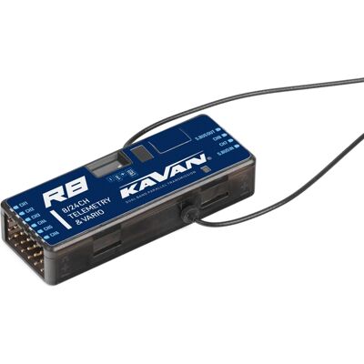KAVAN - R8 VARIO - 8 Kanálů - S.BUS - Příjemce KAVAN - R8 VARIO - 8 Kanálů - S.BUS - Příjemce