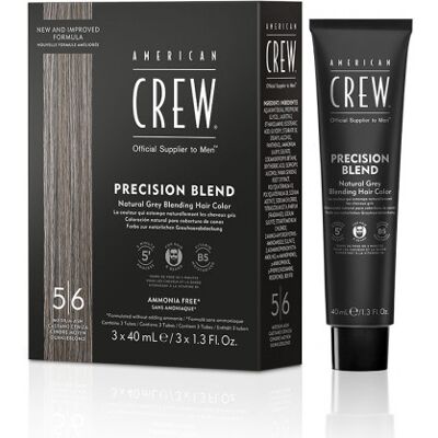 Sada na barvu vlasů American Crew 5/6 Střední popel - Barva vlasů Sada na barvu vlasů American Crew 5/6 Střední popel - Barva vlasů