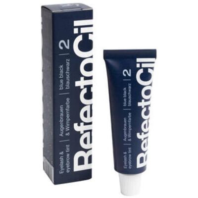RefectoCil - barvy na obočí a řasy a bradu 2. modročerná, 15 ml RefectoCil - barvy na obočí a řasy a bradu 2. modročerná, 15 ml