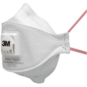 3M 9332+ FFP3 respirátor FFP3 NR D výdechový ventilek 3M 9332+ FFP3 respirátor FFP3 NR D výdechový ventilek
