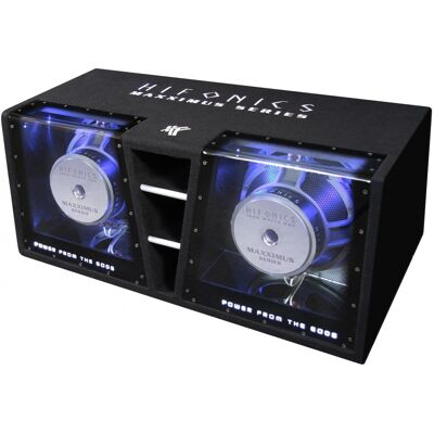 Výkonný subwoofer v boxu Hifonics MXZ12DUAL Výkonný subwoofer v boxu Hifonics MXZ12DUAL