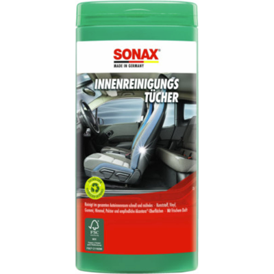 Čisticí ubrousky na interiér Sonax Innen Reinigungs Tücher (25 Pack) Čisticí ubrousky na interiér Sonax Innen Reinigungs Tücher (25 Pack)