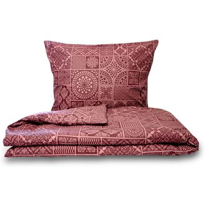 Kvalitex Bavlněné povlečení renforcé TOKYO vínové 1x 200/200, 2x 70/90cm Kvalitex Bavlněné povlečení renforcé TOKYO vínové 1x 200/200, 2x 70/90cm