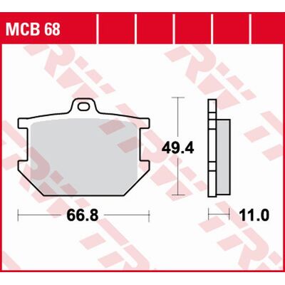 TRW LUCAS TRW ZF brzdové destičky KH034 organické YAMAHA XS 250 77-80, XS 400 77-82, SR 500 78-87, XJ 650 80-82, XS 650/750 79-83, XS 850 80-82, XV 1000 81-84, TRW LUCAS TRW ZF brzdové destičky KH034 organické YAMAHA XS 250 77-80, XS 400 77-82, SR 500 78-87, XJ 650 80-82, XS 650/750 79-83, XS 850 80-82, XV 1000 81-84,