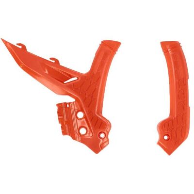Ochrana rámu Acerbis X-grip - Náraz, Škrábance, Oranžová Ochrana rámu Acerbis X-grip - Náraz, Škrábance, Oranžová