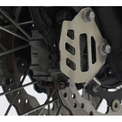 CROSSPRO kryt brzdového třmenu přední YAMAHA XTZ 690 TENERE 700/WORLD RAID 19 - 23 barva stříbrná ( ) CROSSPRO kryt brzdového třmenu přední YAMAHA XTZ 690 TENERE 700/WORLD RAID 19 - 23 barva stříbrná ( )