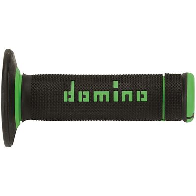 DOMINO gripy OFF ROAD X-TREME dvousložkové barva černá/zelená ( ) DOMINO gripy OFF ROAD X-TREME dvousložkové barva černá/zelená ( )
