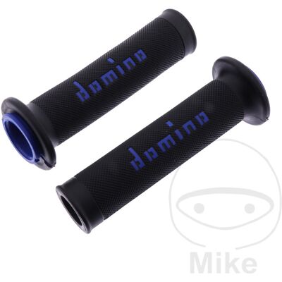 Domino rukojeť A010 černá/modrá DMN D.22/26MM otevřený ( ) Domino rukojeť A010 černá/modrá DMN D.22/26MM otevřený ( )