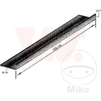 VAN WEZEL Zinkovaný L-profil - 0,7 mm VAN WEZEL Zinkovaný L-profil - 0,7 mm