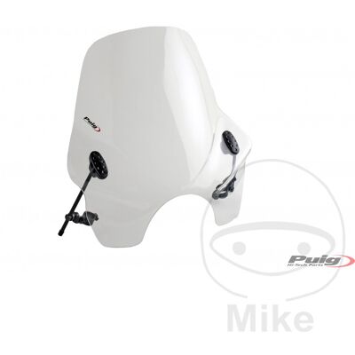Průhledná univerzální čelní sklo PUIG Touring I 0856W - Windshield Průhledná univerzální čelní sklo PUIG Touring I 0856W - Windshield