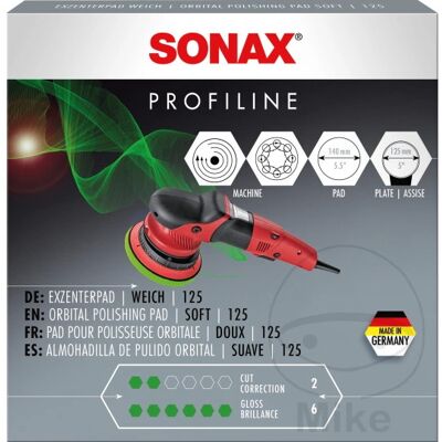 Sonax pad na excentr měkký 125 mm Sonax ( ) Sonax pad na excentr měkký 125 mm Sonax ( )
