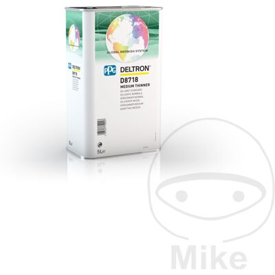 PPG D8718 ředidlo - 5L pro plastové povrchy PPG D8718 ředidlo - 5L pro plastové povrchy