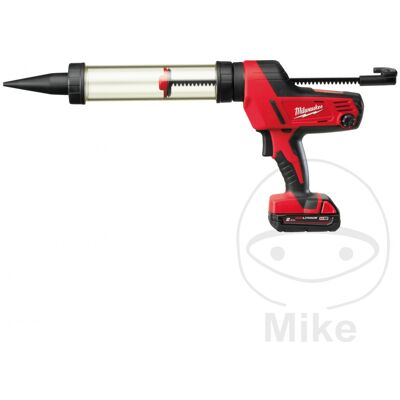 Milwaukee C18 PCG/400T-201B Tmelicí pistole - 4500N, 400ml, 6 rychlostí Milwaukee C18 PCG/400T-201B Tmelicí pistole - 4500N, 400ml, 6 rychlostí