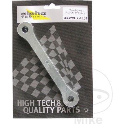 Alphatechnik snížení podvozku sada AT SUZUKI SV 650 03-06, SV 650 S 03-06, SV 650 U 03-06, SV 650 SU 03-06 Alphatechnik snížení podvozku sada AT SUZUKI SV 650 03-06, SV 650 S 03-06, SV 650 U 03-06, SV 650 SU 03-06