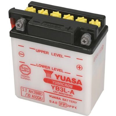Yuasa Unisex YB3L-A Baterie - Baterie Yuasa Unisex YB3L-A Baterie - Baterie