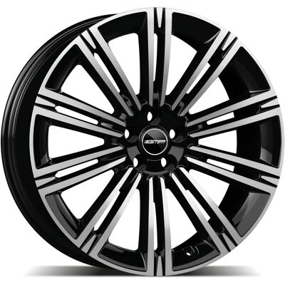 GMP Italia GMP EXPERIENCE 9X22 5X108 ET40/63.3 černá leštěná GMP Italia GMP EXPERIENCE 9X22 5X108 ET40/63.3 černá leštěná