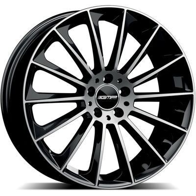 GMP Italia GMP STELLAR 8X18 5X112 ET45/66.6 černá/leštěná GMP Italia GMP STELLAR 8X18 5X112 ET45/66.6 černá/leštěná