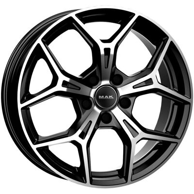 MAK EPICA 7X18 5X114.3 ET32/66.1 černá/leštěná MAK EPICA 7X18 5X114.3 ET32/66.1 černá/leštěná