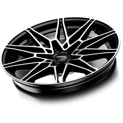 MAK KOENIG 8.5X19 5X112 ET40/66.6 černá/leštěná MAK KOENIG 8.5X19 5X112 ET40/66.6 černá/leštěná