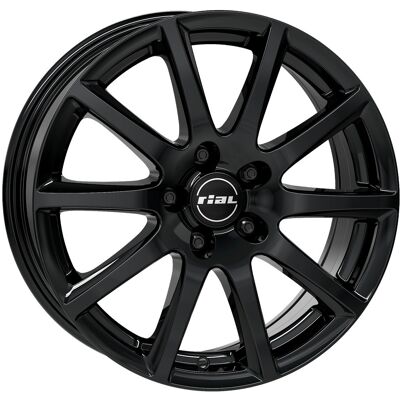 RIAL MILANO 6.5X16 4X100 ET40/63.3 černá RIAL MILANO 6.5X16 4X100 ET40/63.3 černá