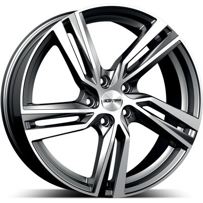 GMP Italia GMP ARCAN 8X18 5X108 ET42.5/63.4 šedá/stříbrná GMP Italia GMP ARCAN 8X18 5X108 ET42.5/63.4 šedá/stříbrná