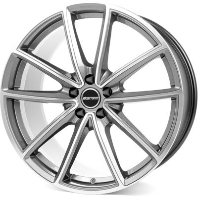 GMP Italia GMP TITAN 9.5X20 5X130 ET46/71.6 šedá/stříbrná GMP Italia GMP TITAN 9.5X20 5X130 ET46/71.6 šedá/stříbrná