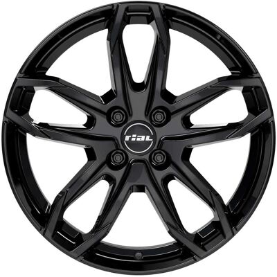 Rial Lucca 6,5x16 4x108 ET32 Diamantově černá - Auto kolo Rial Lucca 6,5x16 4x108 ET32 Diamantově černá - Auto kolo