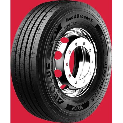 Aeolus 385/55R22,5 160K NEO ALLROADS S+ TL M+S 3PMSF 20PR (Nákladní regionální vodící regionální pneu) Aeolus 385/55R22,5 160K NEO ALLROADS S+ TL M+S 3PMSF 20PR (Nákladní regionální vodící regionální pneu)